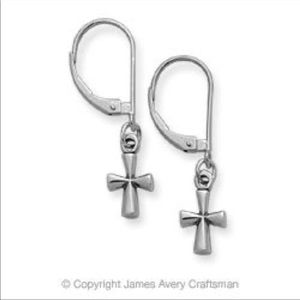 James Avery Cross Earrings
